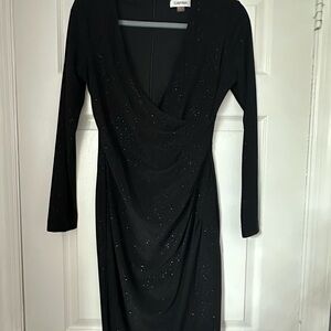 Calvin Klein Black Sparkle Dress